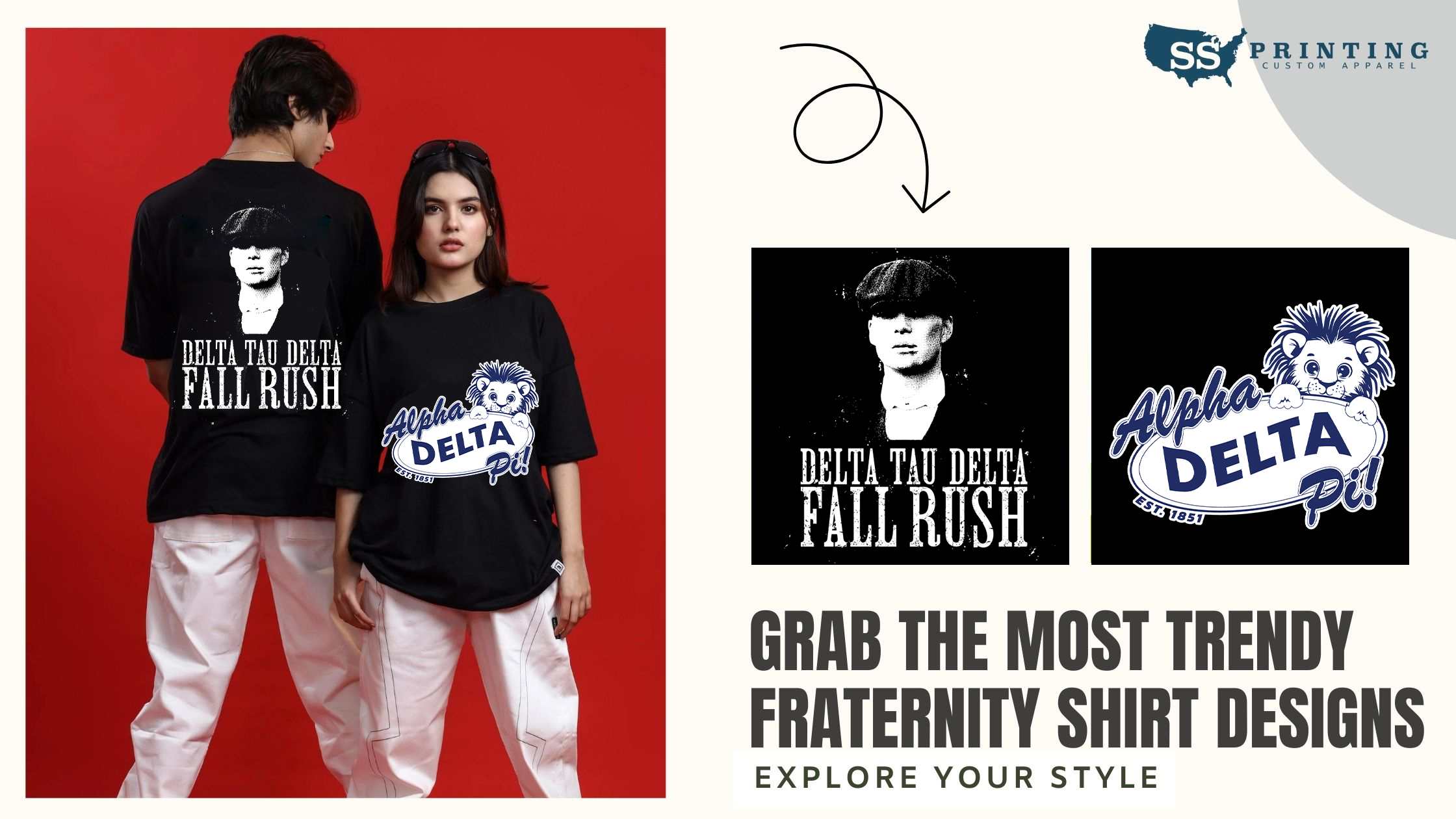 Grab the Trendiest Fraternity Shirt Designs| Explore Your Style